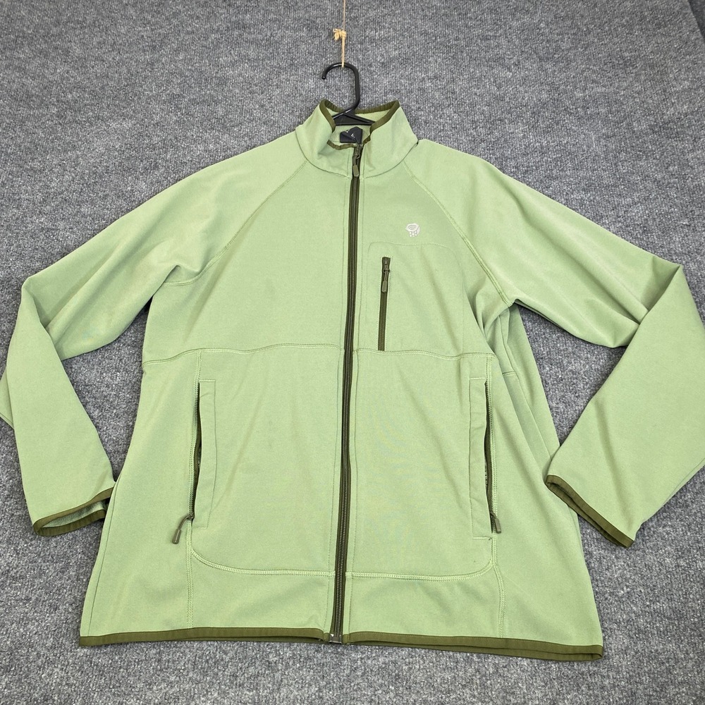 Mountain Hardwear Mens Norse Peak Full Zip Fleece Jacket OM8699 Size M Mock Neck